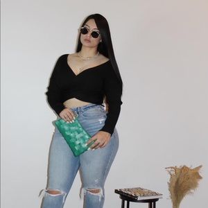 Elizabeth Crossover Top